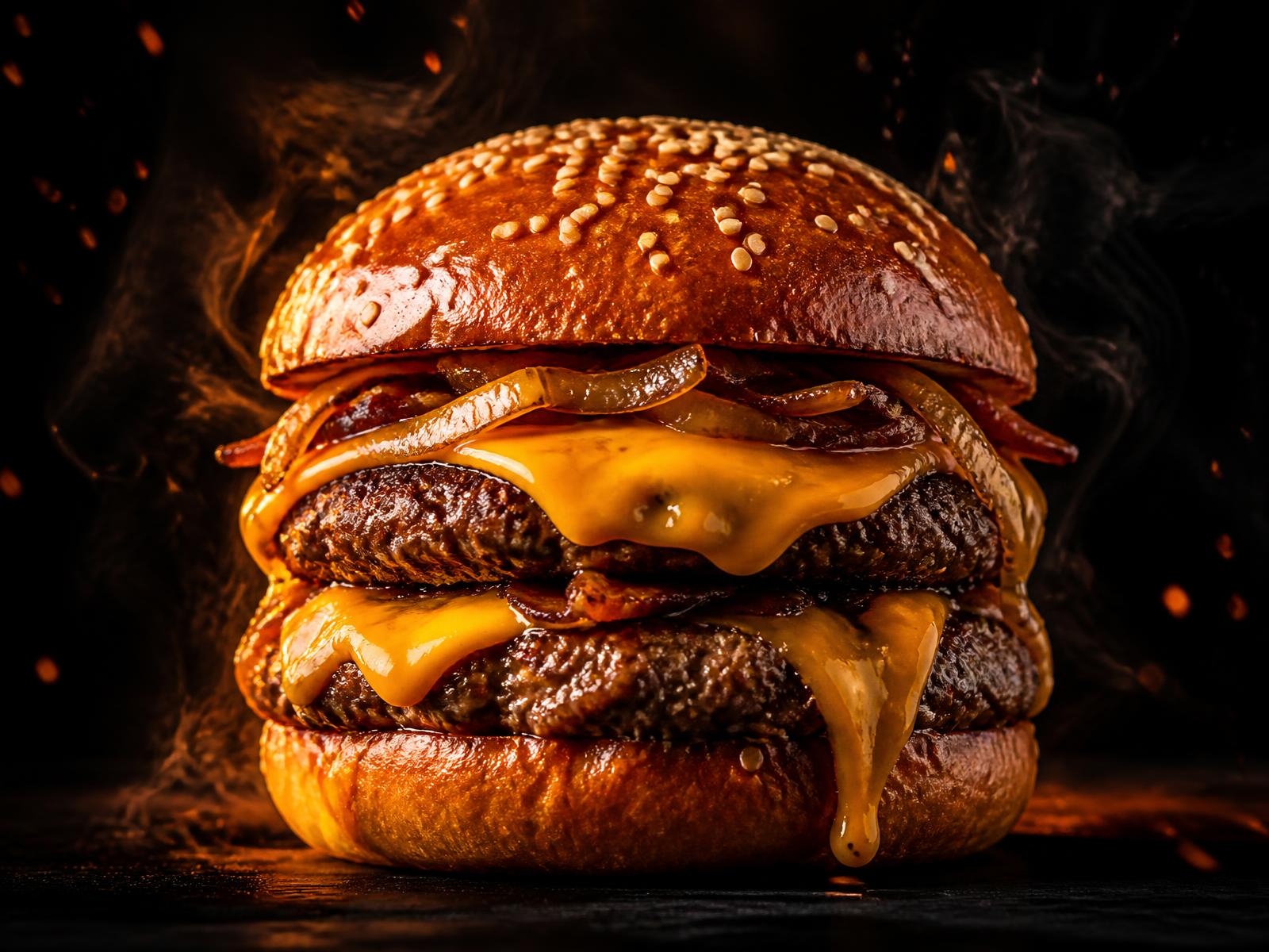 Hambúrguer artesanal da THE CHEF BURGER